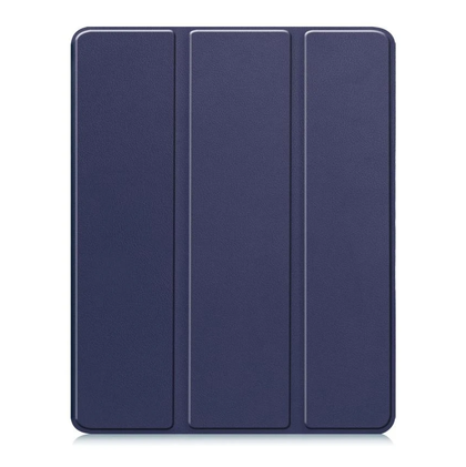 iPad Air 2024/2025 Case Blue. 3 Fold Smart Leather TPU Cover with Auto Sleep/Wake & Stand