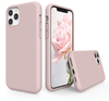 iPhone 11 Phone case. Soft, flexible liquid silicone protective cover. Pink.