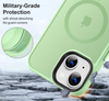 iPhone 12 / 12 Pro Case. Magsafe, Magnetic Shockproof Rugged Hard Cover, Mint Green Skin Feel