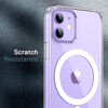 iPhone 12 / 12 Pro Magnetic Clear Case MagSafe Compatible Shockproof Anti-Scratch Slim Bumper Cover