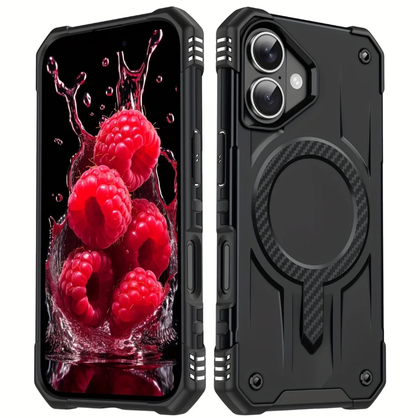 iPhone 12 / 12 pro phone case black. Magnetic, Magsafe, Armor, Anti-Drop, Shockproof, Rugged, Protective.