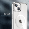 iPhone 13/14 Magnetic Clear Case MagSafe Compatible Shockproof Anti-Scratch Slim Bumper Cover