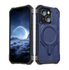 iPhone 13 & iPhone 14 Case. Blue. Magnetic, Magsafe, Armor, Anti-Drop, Shockproof, Rugged, Protective.