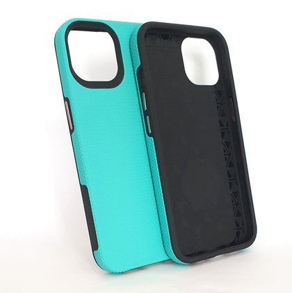 iPhone 14 PRO phone case anti drop anti slip shockproof dotted mint green