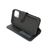 iPhone 15 phone case wallet cover flip anti drop anti slip shockproof black