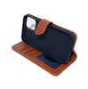 iPhone 15 phone case wallet cover flip anti drop anti slip shockproof brown