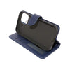 iPhone 15 phone case wallet cover flip anti drop anti slip shockproof dark blue