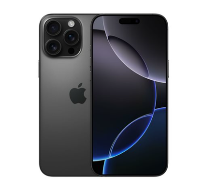 iPhone 16 Pro Max, 5G, 256 GB, Dual Sim, Sim-Free, black titanium