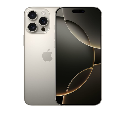 iPhone 16 Pro Max, 5G, 512 GB, Dual Sim, Sim-Free, natural titanium
