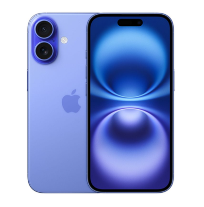 iPhone 16, 5G, 512 GB, Dual Sim, Sim-Free, ultramarine
