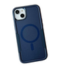 iPhone 15. Symmetry. Blue. Magnetic, Magsafe, Armor, Anti-Drop, Shockproof, Rugged, Protective.