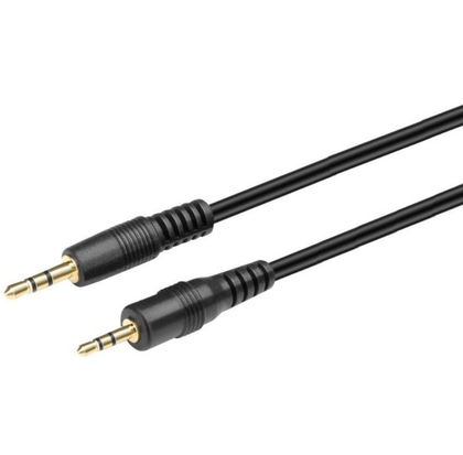 5 metre AUX stereo jack cable 5m cable phone to car 3.5mm black