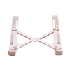6-level Adjustable Laptop Stand Portable Aluminium Alloy Laptop Stand Foldable Non-slip Notebook Holder Rose Gold