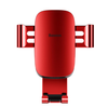 Baseus Car Phone Stand air vent gravity phone holder for phones with width 6.3 to 8.8cm red