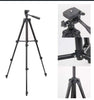 Tripod Portable Camera phone Foldable with Mobile Clip Holder Bracket, Fully Flexible Mount Tripod, Stand with 3D Head & Quick Release Plate