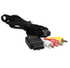 Composite RCA AV Nintendo SNES N64 GameCube compatible TV display cable lead