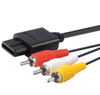 Composite RCA AV Nintendo SNES N64 GameCube compatible TV display cable lead