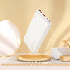 HOCO 10000 mAh Power Bank Fast Charge PD Type-C 37Wh Three ports USB-C USB A White J101 iPhone Android Tablet iPad