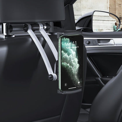 Hoco Backrest headrest in car holder for iPad Tablet Phone clamp