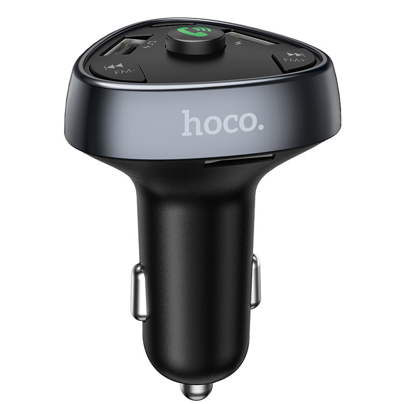 Hoco E51 Wireless Bluetooth FM Transmitter MP3 Player TF Car Kit Charg ...