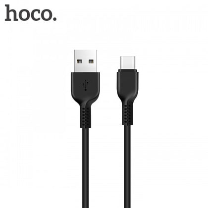 Hoco X20 3A 3M USB A to USB C USB fast charging data cable for phone, iPad, Android black