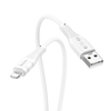 Hoco X67 iPhone  12 / 13 / 14 USB C to iPhone PD charging data cable compatibility iPhone 5 to 14 iPad Macbook – white