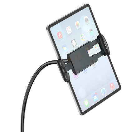 Hoco metal iPad Tablet Phone Retractable Tabletop Floor Stand Holder home and office Stand Height 115cm Device 12cm - 23cm