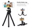 Phone camera tripod black 28cm monopod selfie stick flexible wrap-around tripod for mobile phone holder tripods