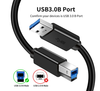 Printer cable USB 3.0 A Male to B Male Cable 2m black printer scanner
