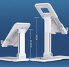 Phone iPad tablet desktop Holder Rotation Extendable White