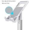 Phone iPad tablet desktop Holder Rotation Extendable White