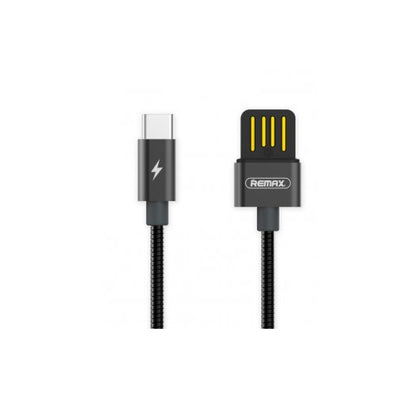 USB A to USB C Data Charging Cable for Samsung Android iPad black