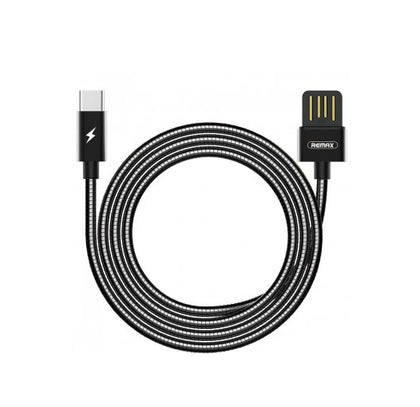USB A to USB C Data Charging Cable for Samsung Android iPad black