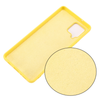 Samsung A12 phone case Soft Flexible Rubber Protective Cover liquid silicone - yellow