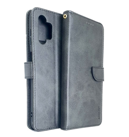 Samsung A13 4G 5G phone case wallet cover flip anti drop anti slip shockproof black cover