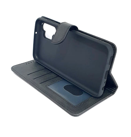 Samsung A13 4G 5G phone case wallet cover flip anti drop anti slip shockproof black cover