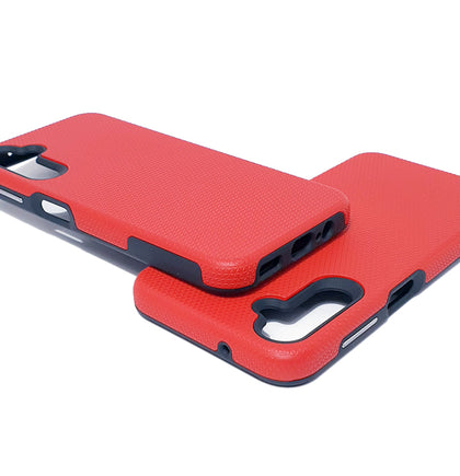Samsung A14 5G 4G phone case anti drop anti slip shockproof rugged dotted red