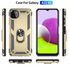Samsung A22 5G phone case gold ring armor anti drop shockproof rugged protective