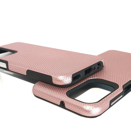 Samsung A23 4G 5G phone case anti drop anti slip shockproof rugged dotted rose gold
