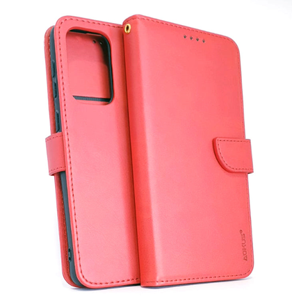 Samsung A23 4G 5G phone case wallet cover flip anti drop anti slip shockproof red