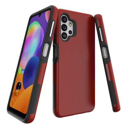 Samsung A32 5G phone case anti drop anti slip shockproof rugged dotted red