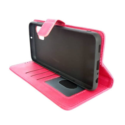 Samsung A32 5G phone case wallet cover flip anti drop anti slip shockproof pink
