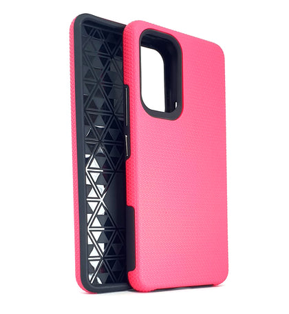 Samsung A53 5G phone case anti drop anti slip shockproof rugged dotted pink
