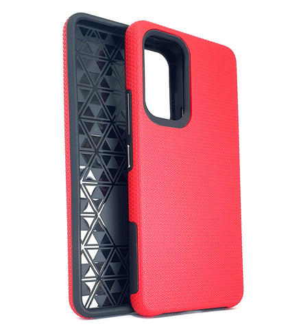 Samsung A53 5G phone case anti drop anti slip shockproof rugged dotted red