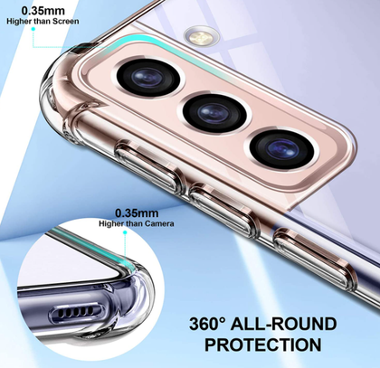 Samsung S21+ plus phone case Air cushion armor anti-shock