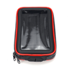 Smartphone Bike/Motorbike handlebar Mount Holder Weather Resistant touch through screen fits 17cm x 9cm phones black red