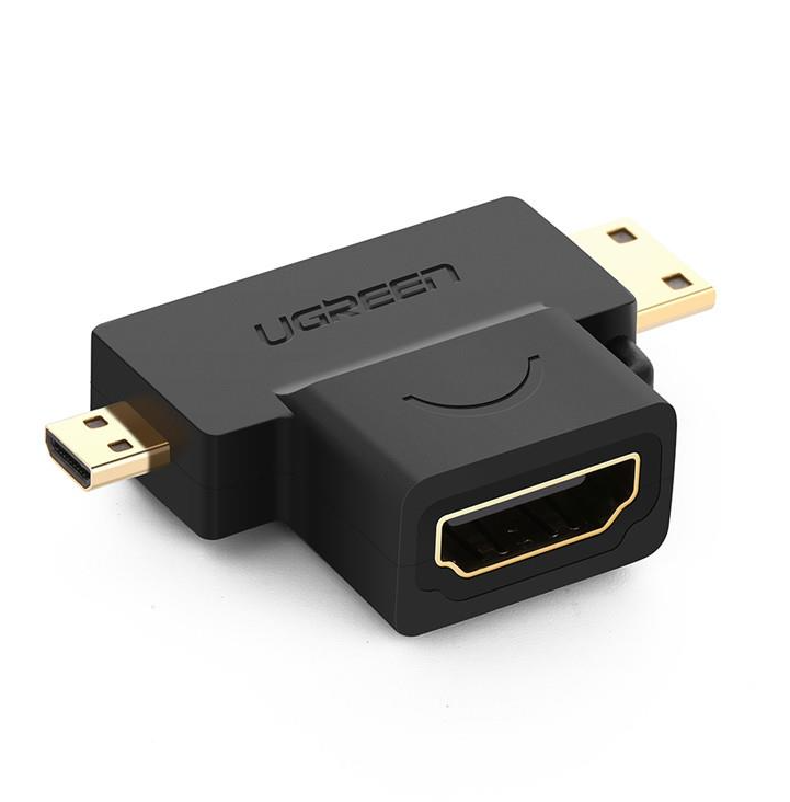 Mini HDMI to HDMI Cable, 4K HDMI to mini HDMI 2.0 Bidirectional High Speed  Adapt