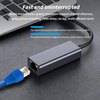 USB 3 to Rj45 Lan Ethernet adapter 1000 Mbps Aluminium compatibility laptop PC  Windows Macbook Android