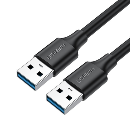 Ugreen USB to USB cable USB 2.0 (male) - USB 2.0 (male) cable 1.5 m black