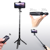 Wireless Selfie Stick 360 Tripod Monopod with Bluetooth Remote Shutter Universal for iPhone Android Smartphones